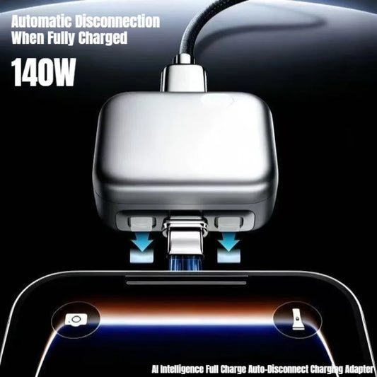 ChargeGuard™ 140W Smart Auto-Disconnect USB-C Adapter