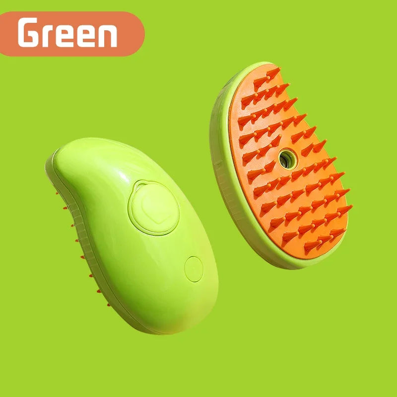 MistPaw™ 3-in-1 Pet Mist Grooming Brush for Dogs & Cats
