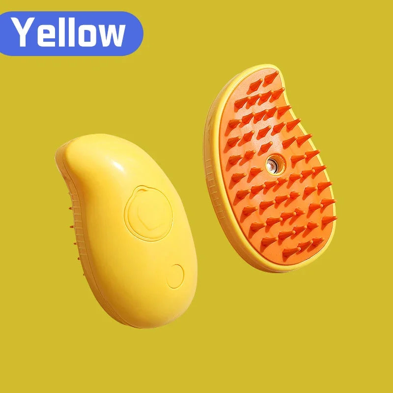 MistPaw™ 3-in-1 Pet Mist Grooming Brush for Dogs & Cats